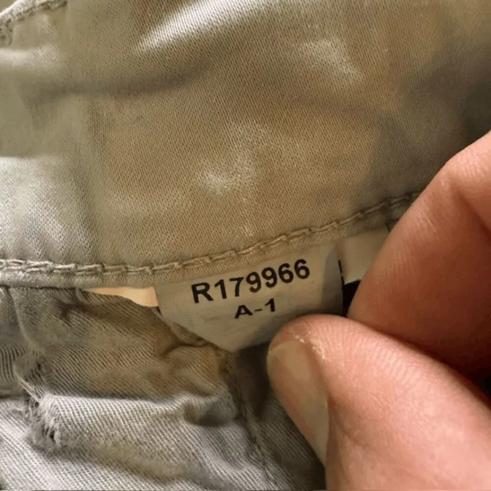 Mavi Jeans Men's Classic Straight Chino‎ Shorts Gray Size 34W